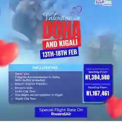 VAL-CATION IN KIGALI AND DOHA